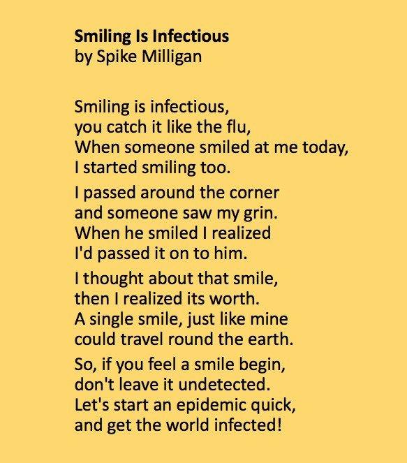 Smiling is Infectious